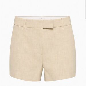 Aritzia Wilfred Deauville Mini Short Black